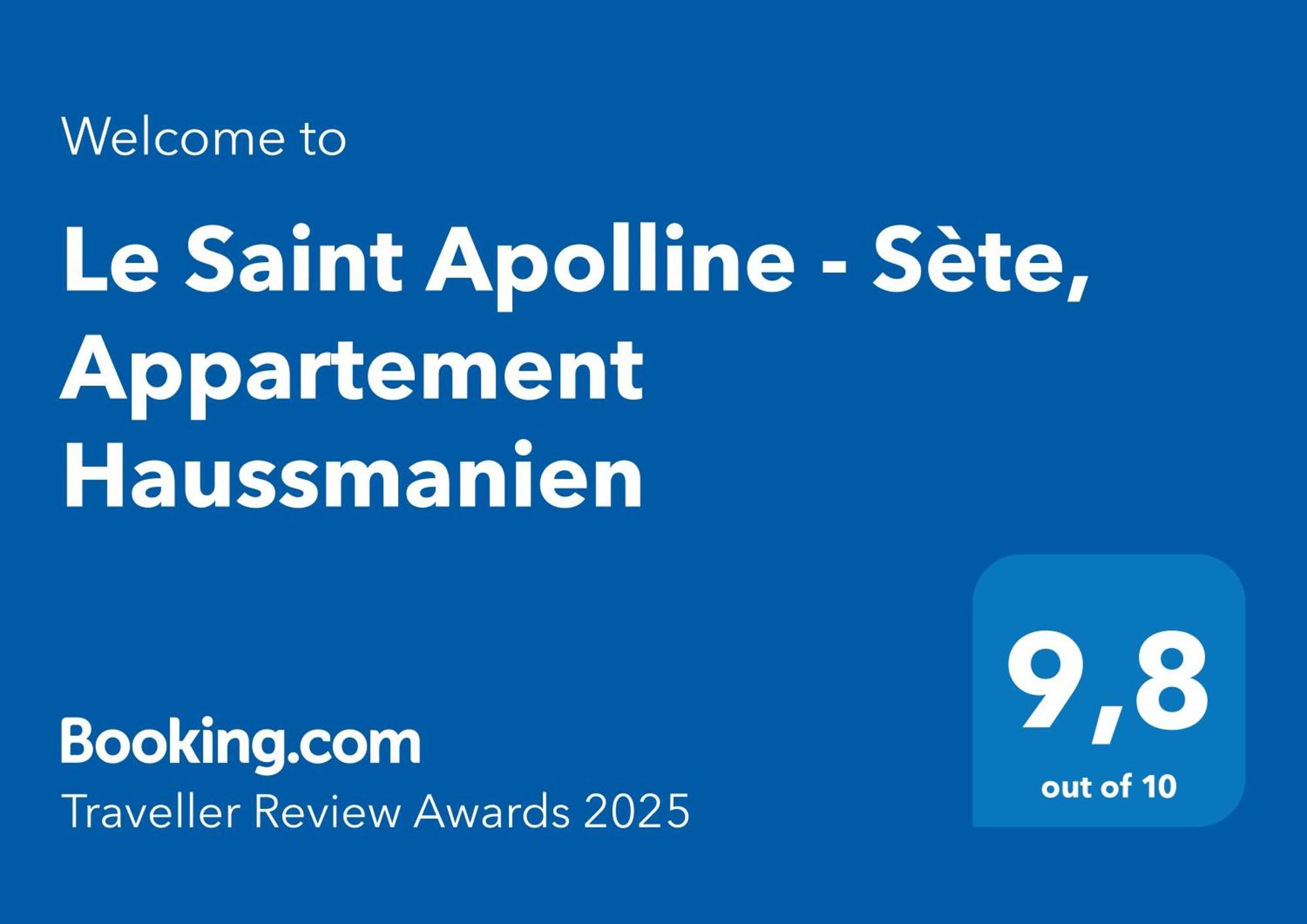 Le Saint Apolline - Sete, Appartement Haussmanien Eksteriør billede